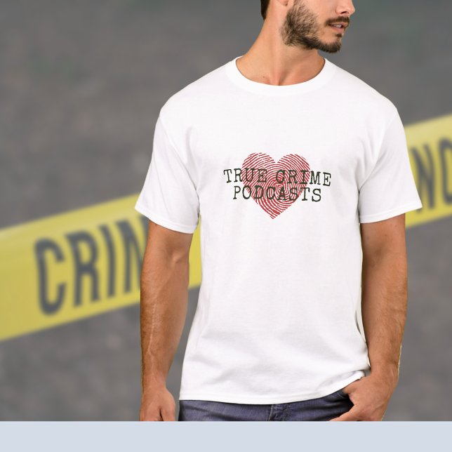 Camiseta Podcast do Crime Verdadeiro (Criador carregado)