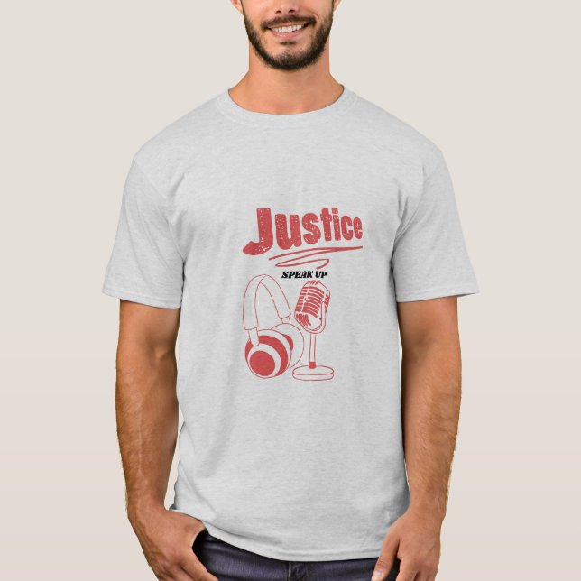 Camiseta Podcast for Justice (Frente)