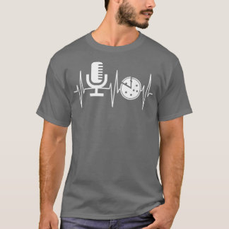 Camiseta Podcast Funny Pizza Lover Podcaster