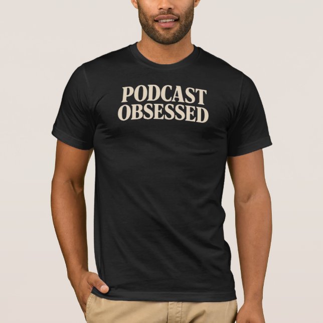 Camiseta Podcast Obcecado (Frente)