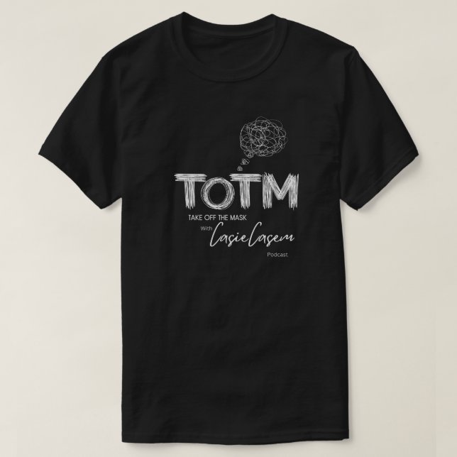 Camiseta podcast QRCODE_TOTM_Takeoffthemask (Frente do Design)