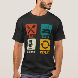 Camiseta Podcast Repetitivo Podcaster Podcaster Str