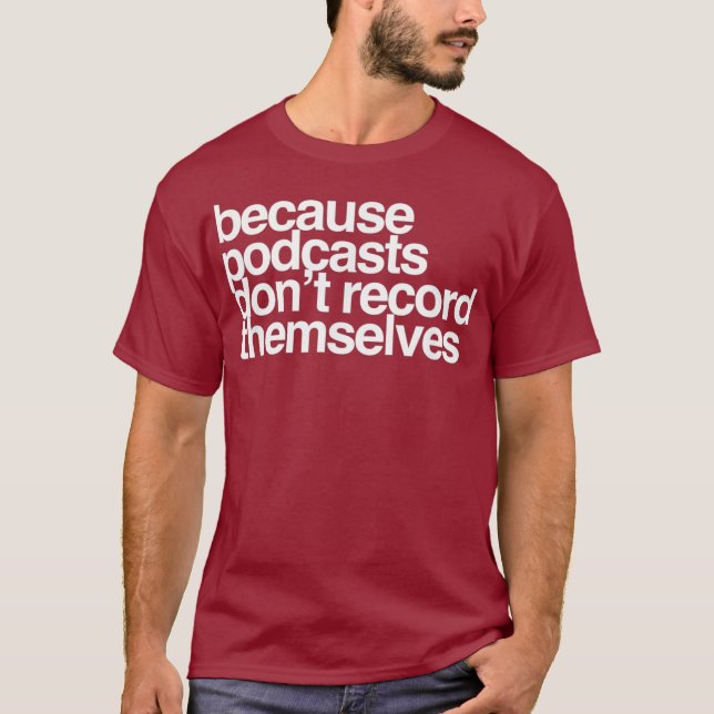 Camiseta Podcaster Gift Podcasting Stoffer (Frente)
