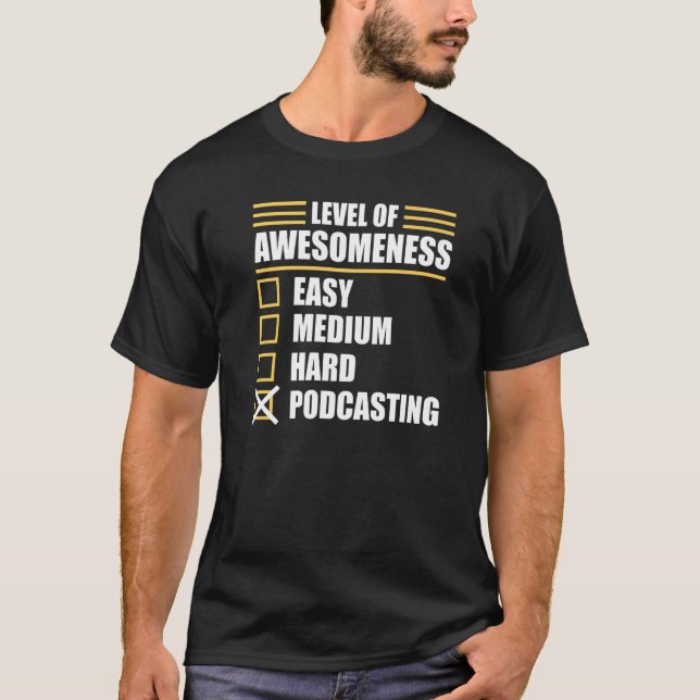 Camiseta Podcaster Podcaster Podcast 1 (Frente)