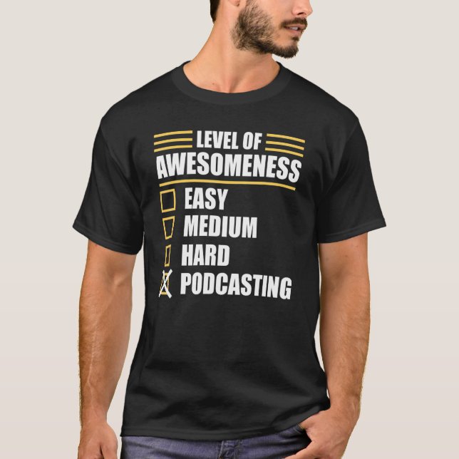 Camiseta Podcaster Podcaster Podcast 1 (Frente)