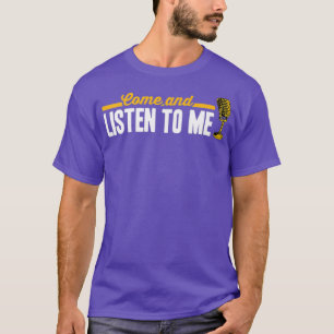 Camiseta Podcaster Venha Me Ouvir Influenciador