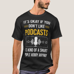 Camiseta Podcasts do Smart Pessoas