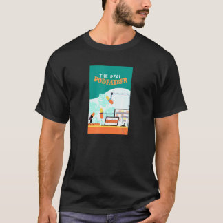 Camiseta Poddad Real - Podcaster Radio Host Podcast