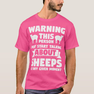 Camiseta Pode começar a falar sobre ovelhas