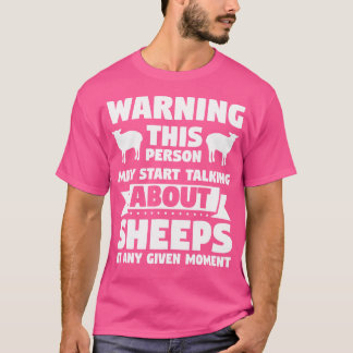 Camiseta Pode começar a falar sobre ovelhas