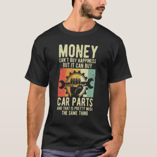 Camiseta Pode Comprar Peças de Carro Cara do Carro Mecânico