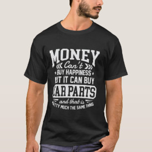 Camiseta Pode Comprar Peças De Carro Engraçado Cara De Carr