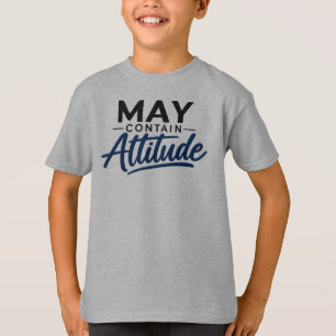 Camiseta Pode Contém Atitude