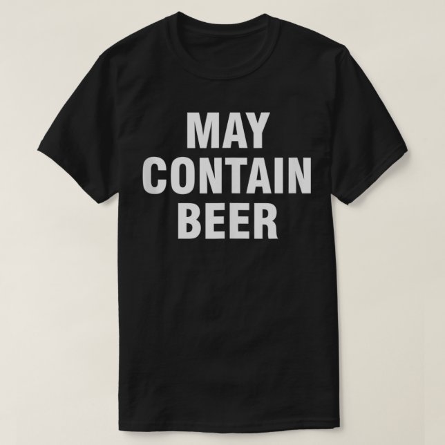 Camiseta Pode Conter Cerveja (Frente do Design)