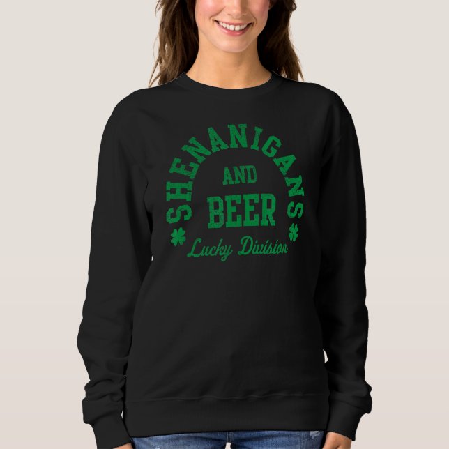 Camiseta Pode Conter Dia de São Patrício Whiskey (Frente)