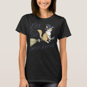 Camiseta Pode Dirigir Um Gato Engraçado De Troca De Marcha