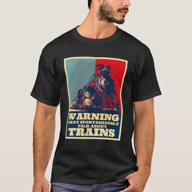 Camiseta Pode Falar Espontaneamente Sobre O Motor A Vapor D (Frente)