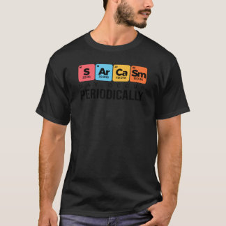 Camiseta Pode ocorrer sarcasmo periodicamente amigas