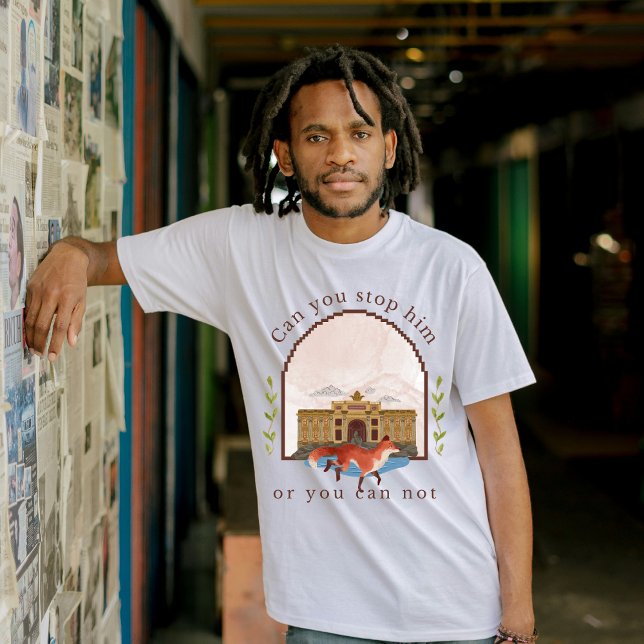 Camiseta Pode Pará-Lo Ou Não Pode Jogar Futebol No Marrocos (Criador carregado)