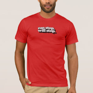 Camiseta pode parar, vai parar (aflita)