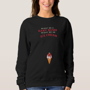 Camiseta Pode Ser Um Bump De Bebê Pode Ser Um Sorvete