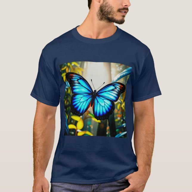 Camiseta Pode ser um Morpho Azul? (Frente)