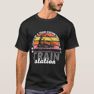 Camiseta Pode Ser Uma Estação De Comboio Meio Dia 16