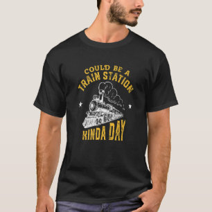 Camiseta Pode Ser Uma Estação De Trem Meio Dia 5