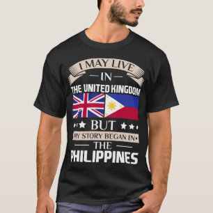 Camiseta Pode viver na história BRITÂNICA começou na
