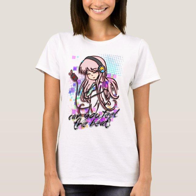 Camiseta Pode você sentir a batida? (Frente)