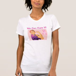 Camiseta Podemos curar o câncer de mama vintage