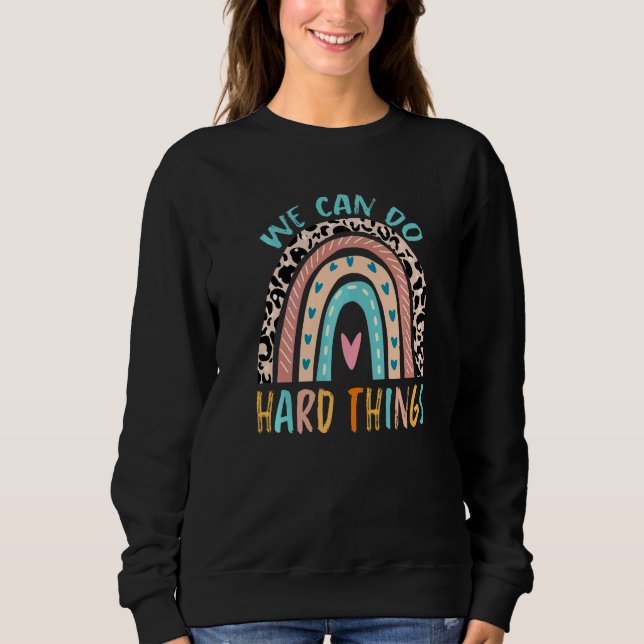 Camiseta Podemos Fazer Coisas Difíceis Professor Leopardo A (Frente)