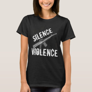 Camiseta Podemos Pôr Fim À Violência Contra Armas Sem Veste