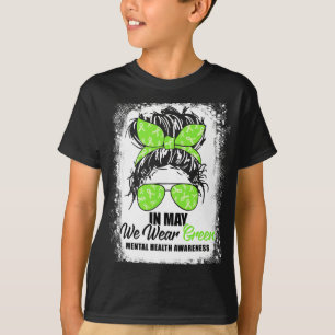Camiseta Podemos Vestir Awarenes da Saúde Mental do Bun Ver