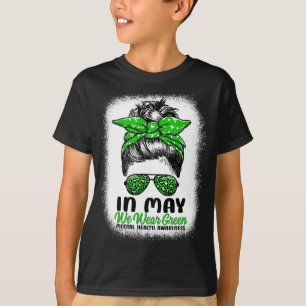 Camiseta Podemos Vestir o Green Messaging Bun - Mental Heal