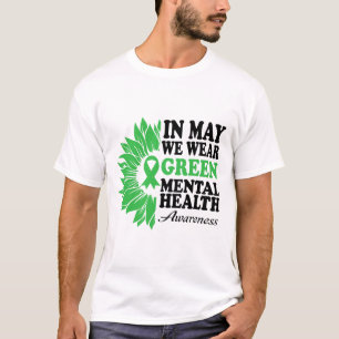 Camiseta Podemos Vestir Verdes Para A Consciência Da Saúde