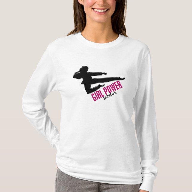 Camiseta Poder 3,1 da menina (Frente)