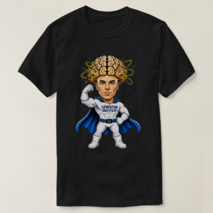 Camiseta Poder Cerebral de Super-Herói