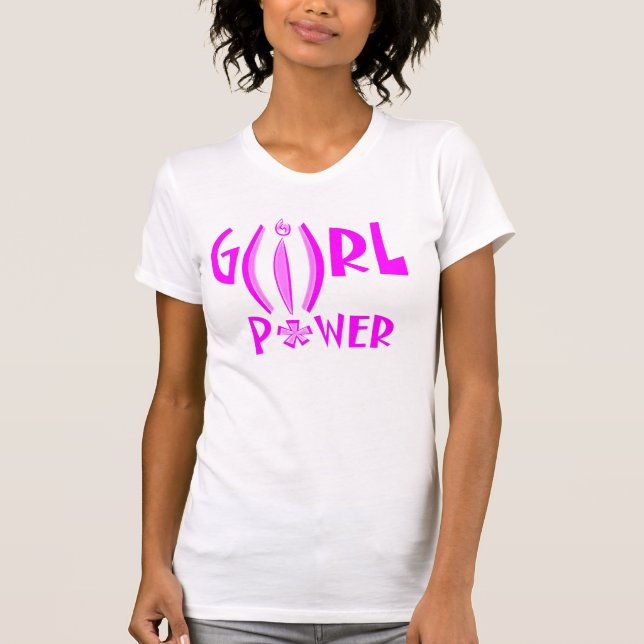 CAMISETA PODER DA MENINA (Frente)