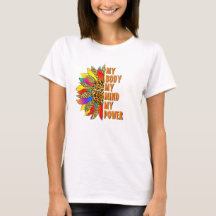 Camiseta Poder da mente corporal - Citação inspiracional gi
