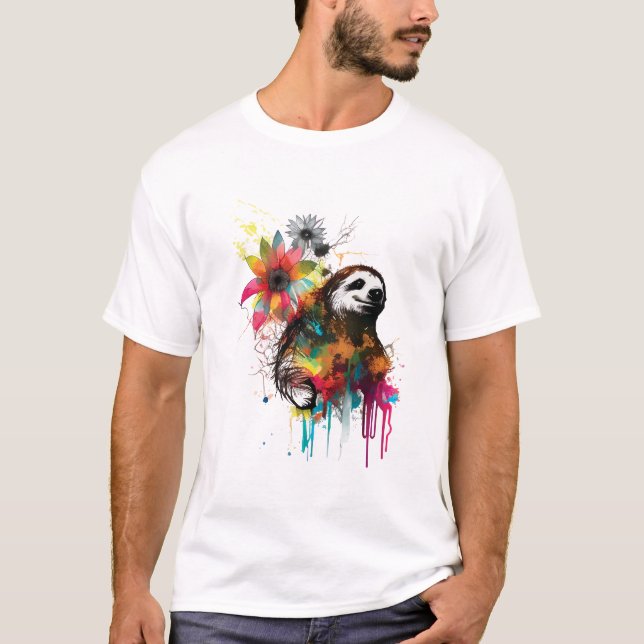 Camiseta Poder da Preguiça (Frente)