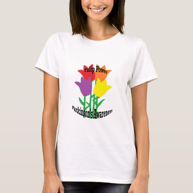 Camiseta Poder da tulipa (Frente)