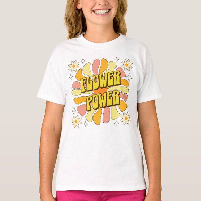 Camiseta Poder das Flores (Frente)
