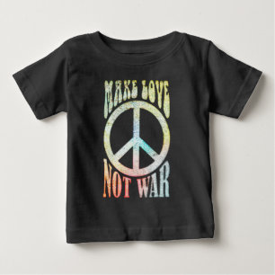 Camiseta Poder das Flores Paz - Faça Amor Não Guerra 1