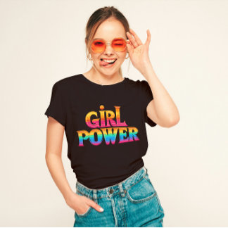 Camiseta "Poder das Meninas"