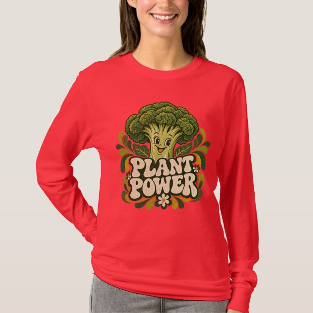 Camiseta Poder das plantas (Frente)