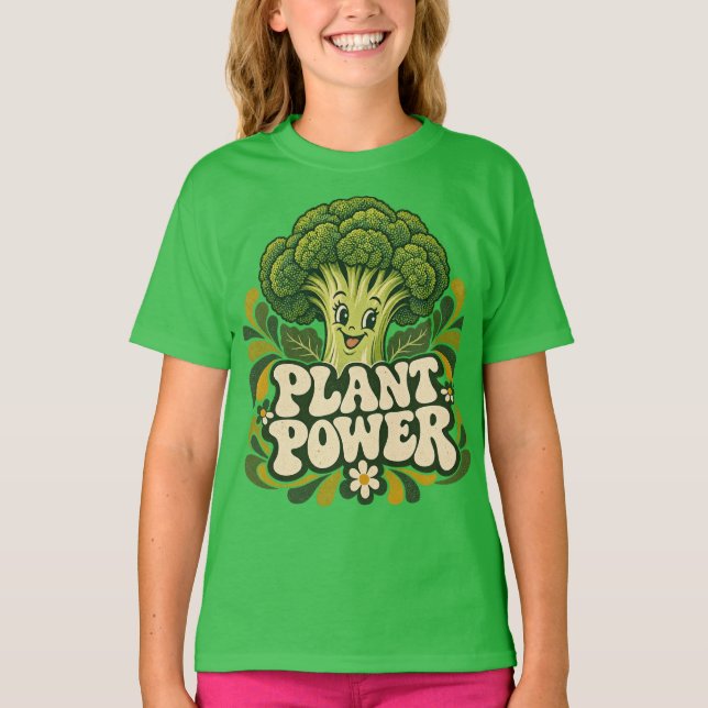 Camiseta Poder das plantas (Frente)