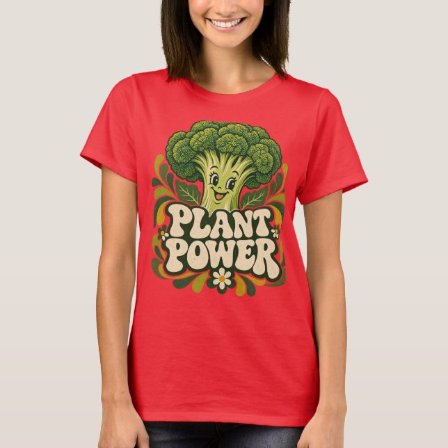 Camiseta Poder das plantas (Frente)