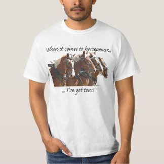 Camiseta Poder de cavalo belga