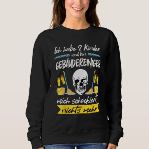 Camiseta Poder de Limpeza Tenho 2 Kinder e Construção de Li